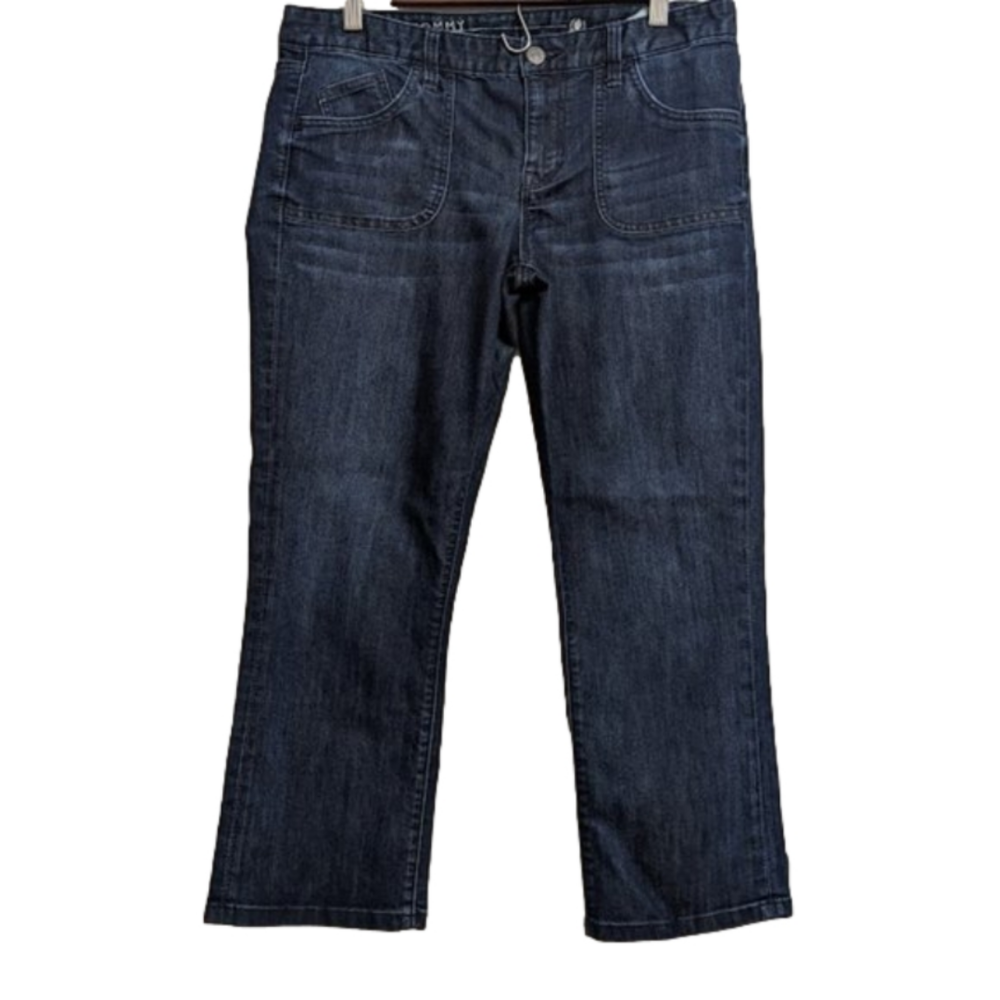 Tommy Hilfiger Capri Jeans 8 Dark Wash